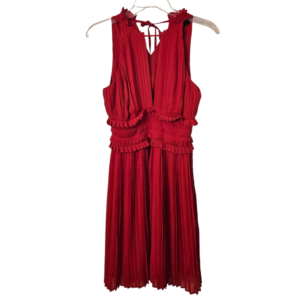 Max Studio Seraphine Dress Size XS Red #330
